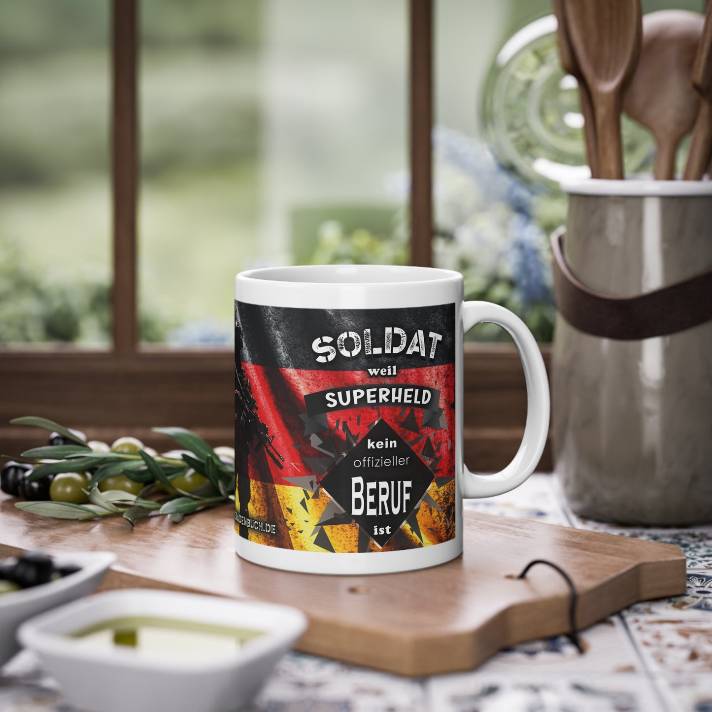Kaffeetasse "Superheld"