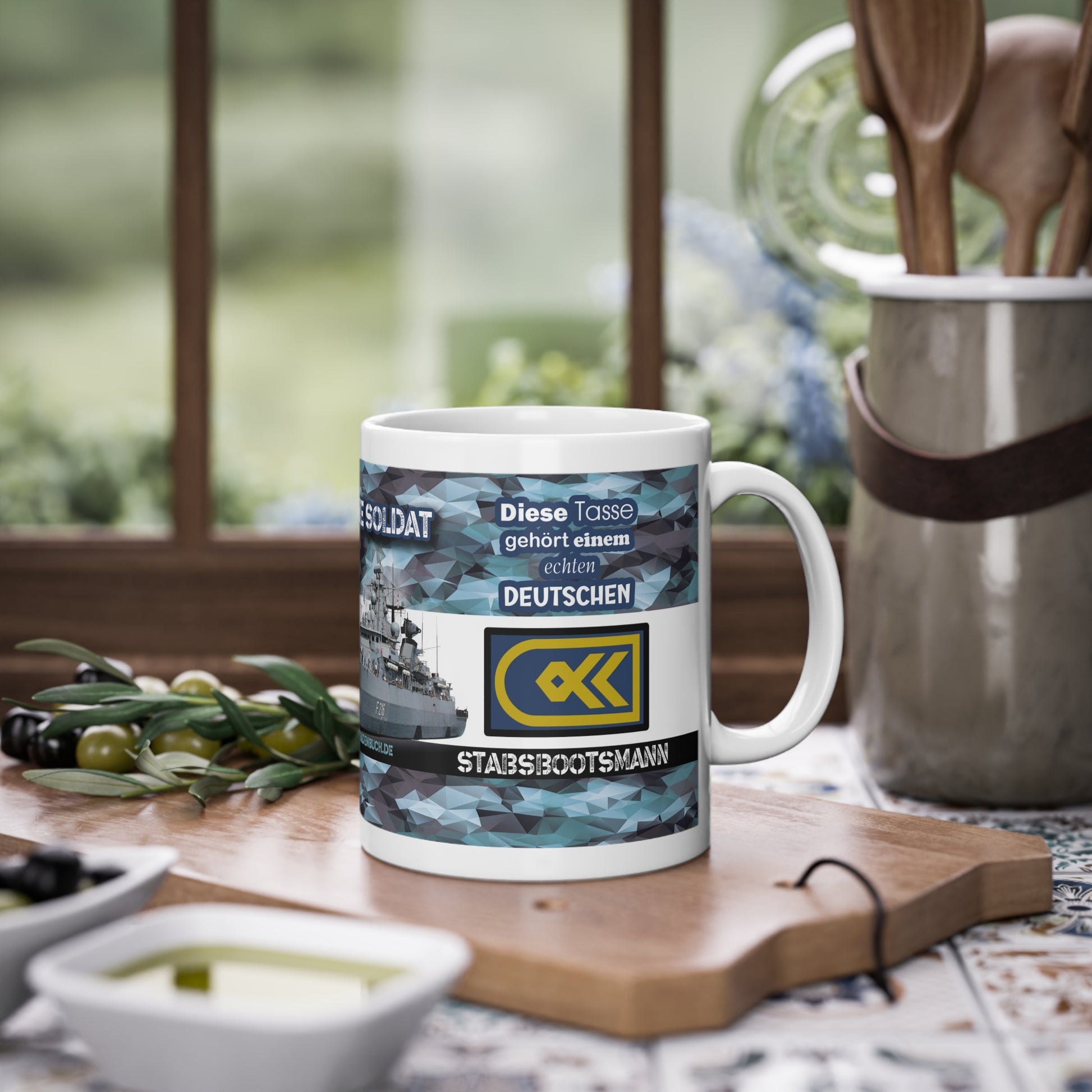 Art.Nr.: DGT3021 - Stabsbootsmann (m) - Dienstgrad Tasse Marine - Kameradenbuch.de