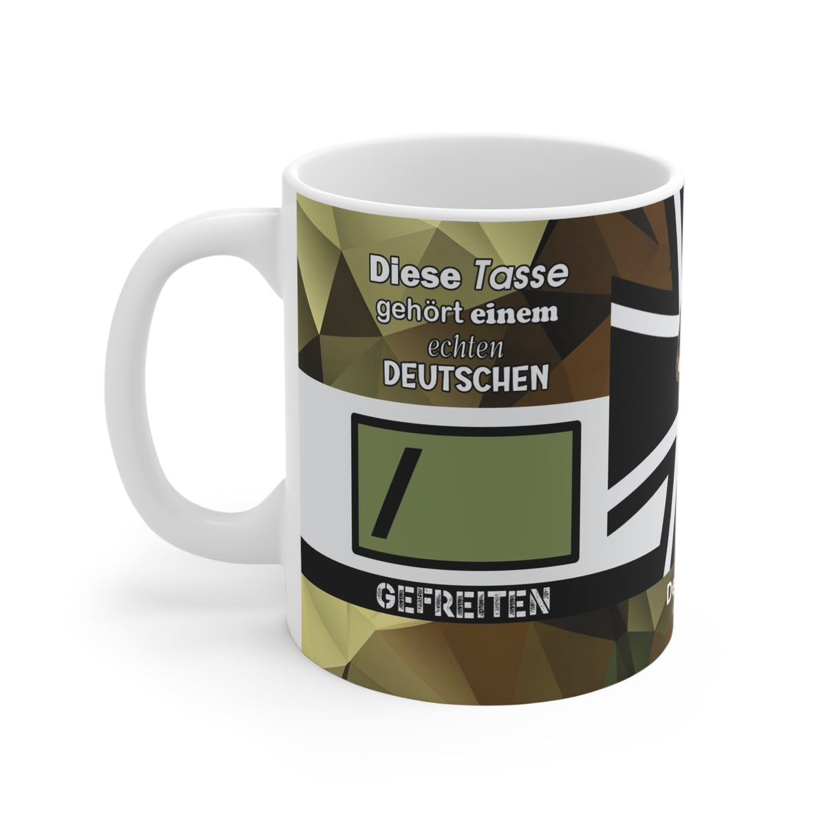 Dienstgrad-Tasse Heer "Gefreiter - männlich"
