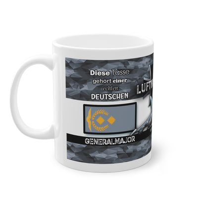 Art.Nr.: DGT2040 - Generalmajor (w) - Dienstgrad Tasse Luftwaffe - Kameradenbuch.de