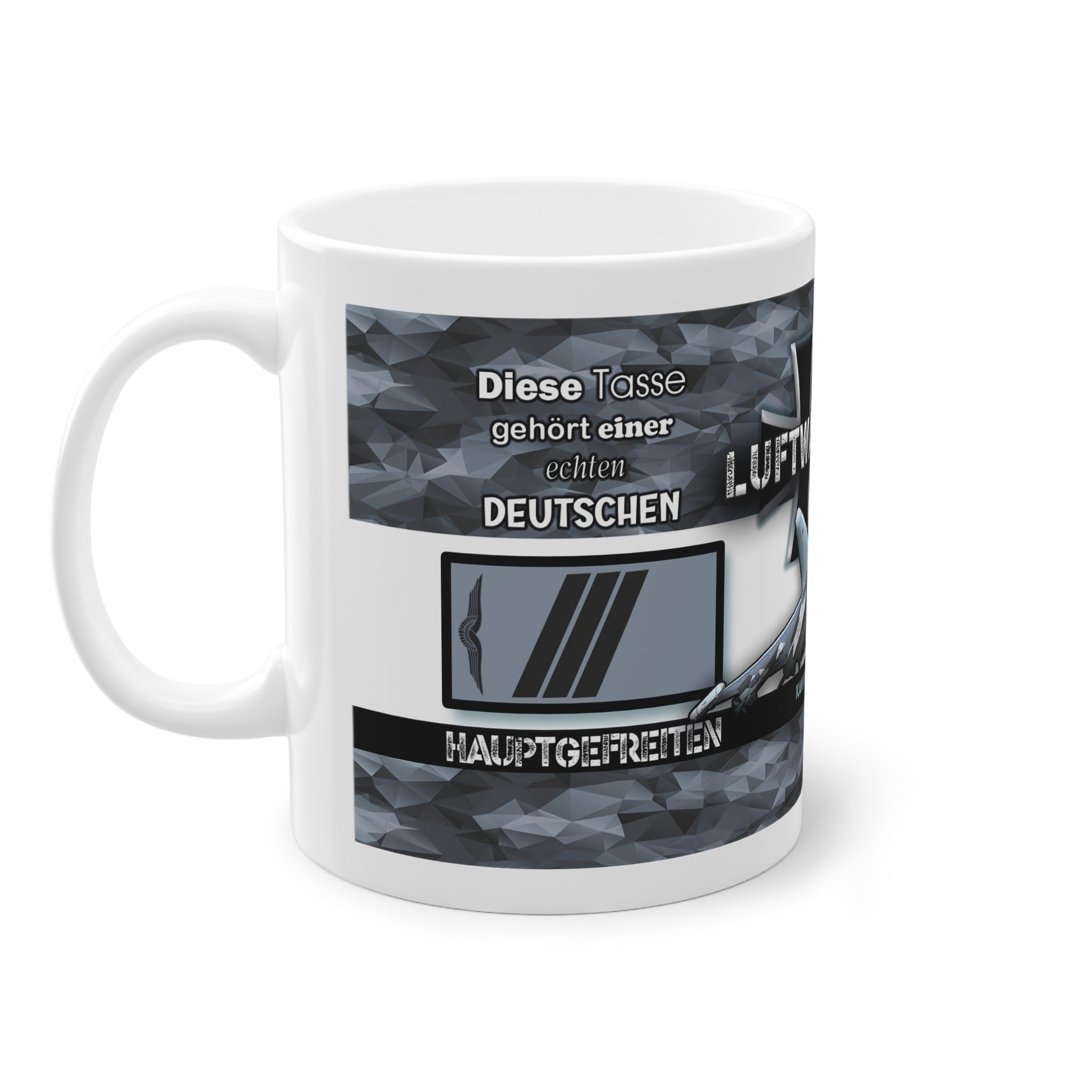 Art.Nr.: DGT2006 - Hauptgefreiter (w) - Dienstgrad Tasse Luftwaffe - Kameradenbuch.de