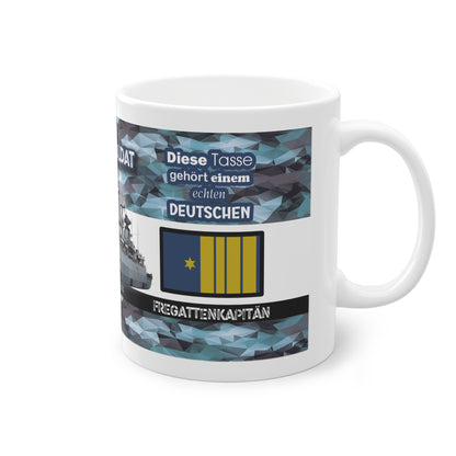 Art.Nr.: DGT3033 - Fregattenkapitän (m) - Dienstgrad Tasse Marine - Kameradenbuch.de