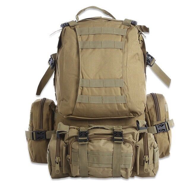 Militärischer Outdoor Rucksack 50L - Kameradenbuch.de