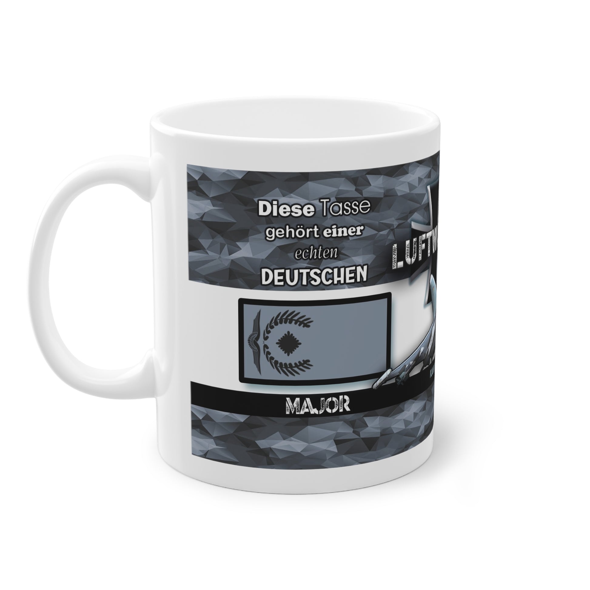 Art.Nr.: DGT2032 - Major (w) - Dienstgrad Tasse Luftwaffe - Kameradenbuch.de