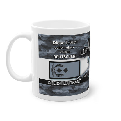 Art.Nr.: DGT2034 - Oberstleutnant (w) - Dienstgrad Tasse Luftwaffe - Kameradenbuch.de