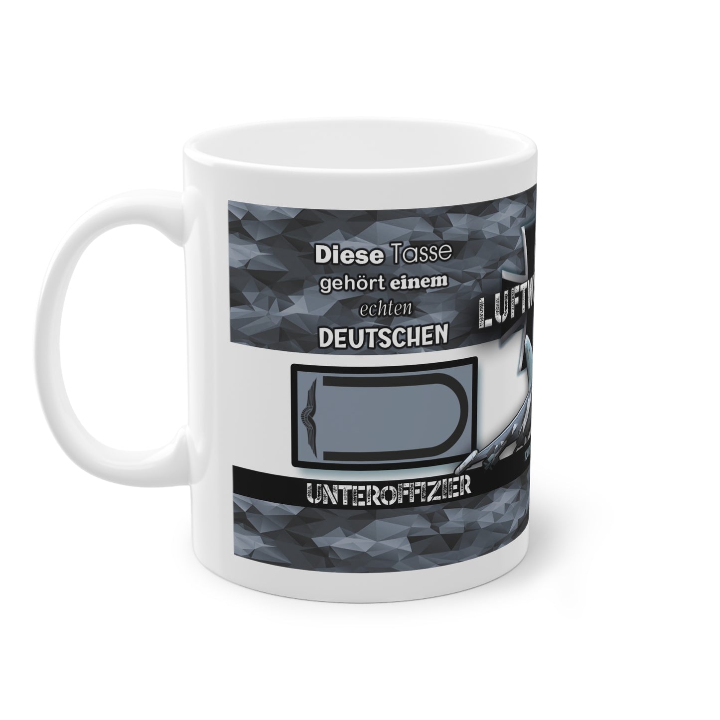 Art.Nr.: DGT2011 - Unteroffizier (m) - Dienstgrad Tasse Luftwaffe - Kameradenbuch.de