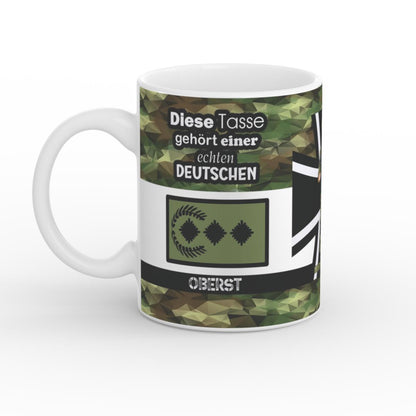 Dienstgrad Tasse Heer - Oberst (w)