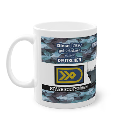 Art.Nr.: DGT3022 - Stabsbootsmann (w) - Dienstgrad Tasse Marine - Kameradenbuch.de