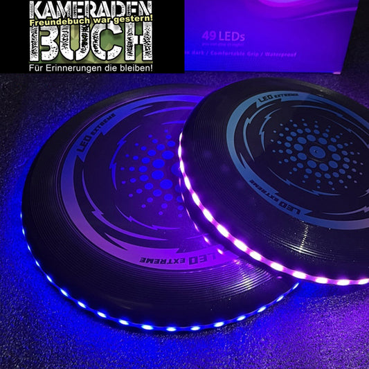 LED-Frisbee-Scheibe "Kameradenbuch.de Tipp" - Kameradenbuch.de