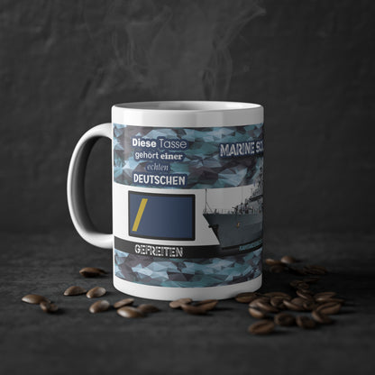 Art.Nr.: DGT3002 - Gefreiter (w) - Dienstgrad Tasse Marine - Kameradenbuch.de