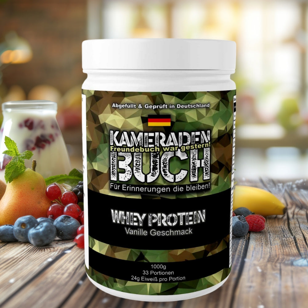 Premium Whey - Geschmack: Vanille - Kameradenbuch.de