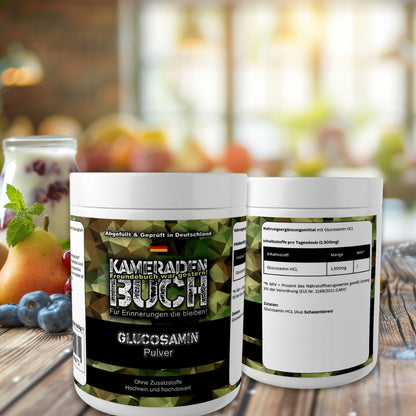 Glucosamin Pulver - 500g - Kameradenbuch.de