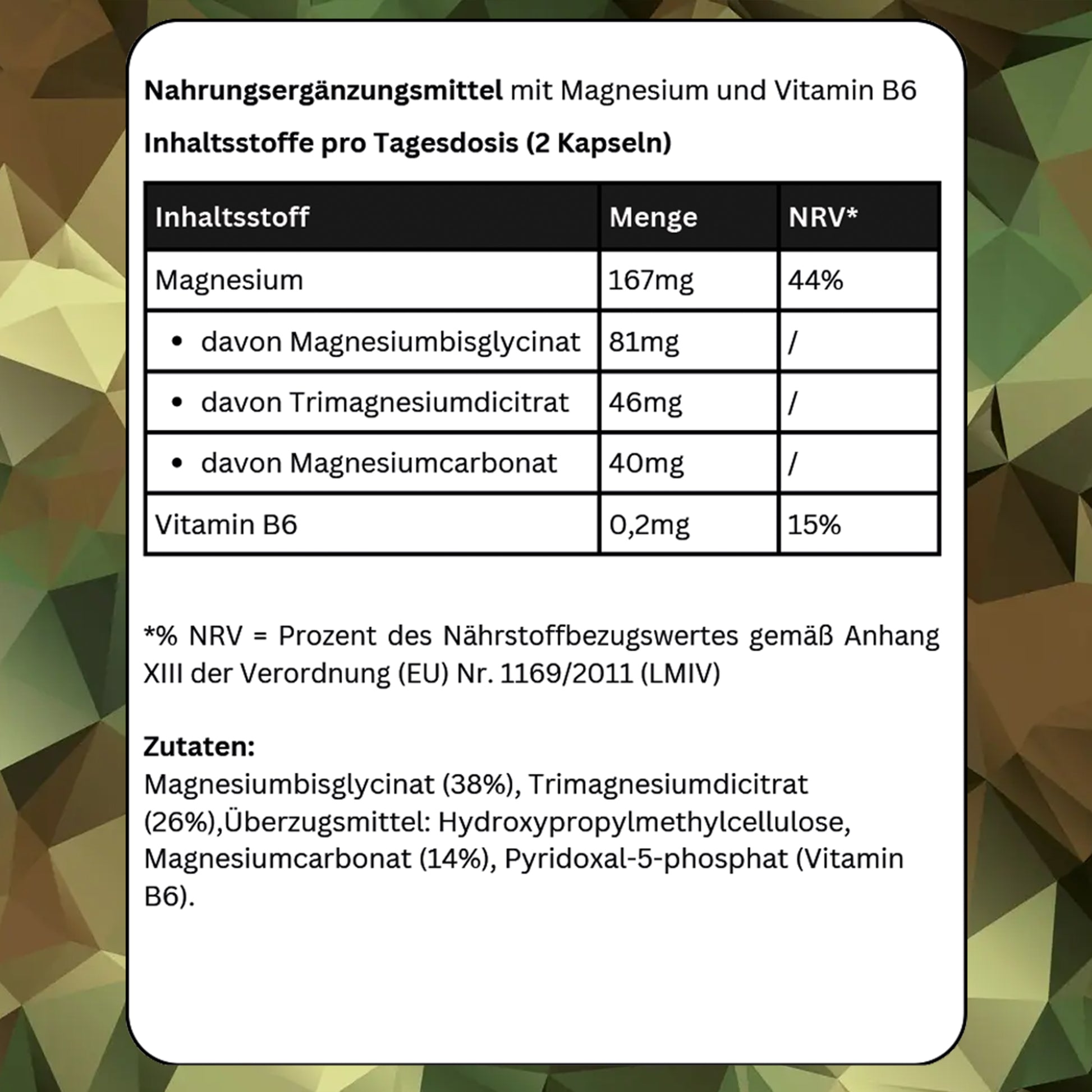 Magnesium Komplex Kapseln - Kameradenbuch.de