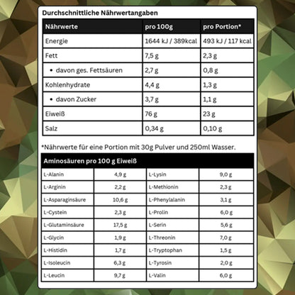 Premium Whey - Geschmack: Schokolade - Kameradenbuch.de