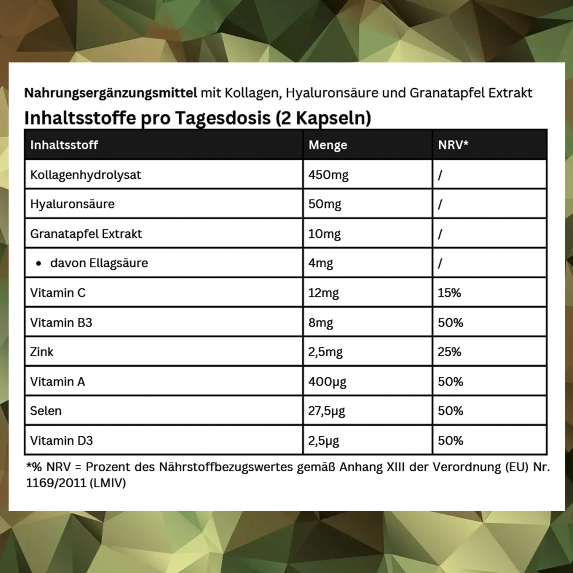 Kollagenhydrolysat PLUS - Kameradenbuch.de