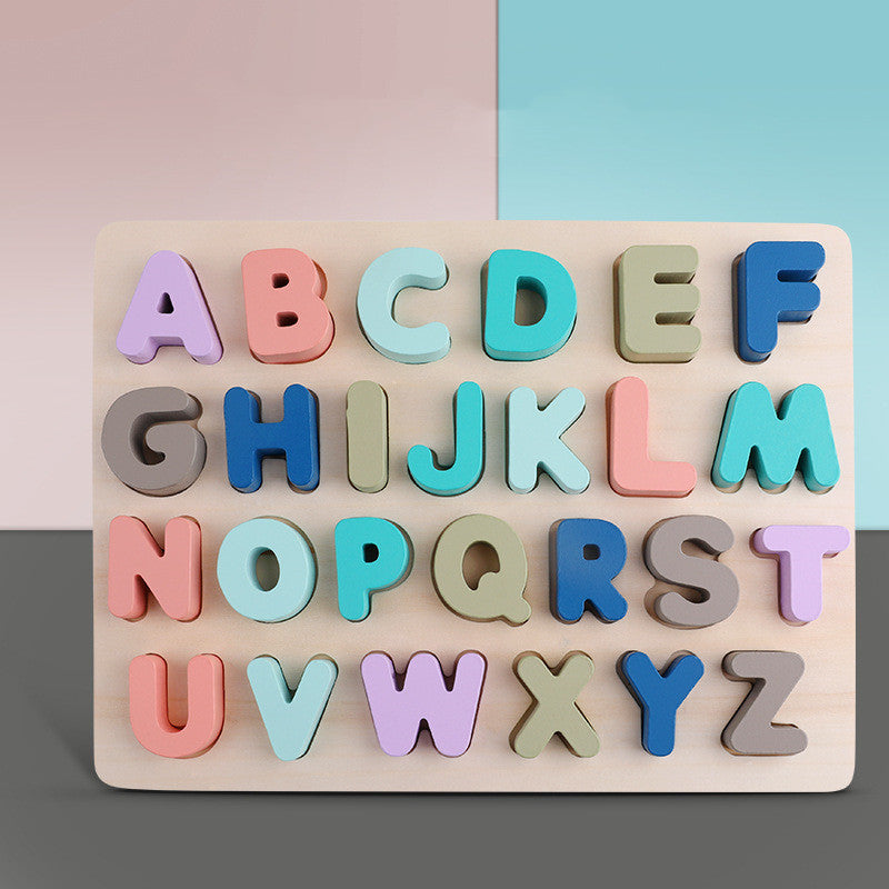 Lernsteckspiel "Alphabet" aus Holz - Kameradenbuch.de